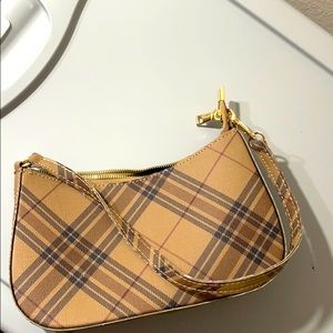 Plaid shein handbag